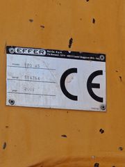 Ανατροπή + Γερανός Efer 2008 EFFER 170 4 υδραυλικά-thumb-3