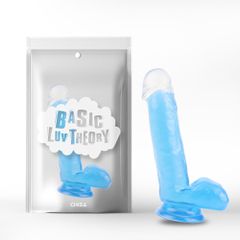 Sensual Thrill Realistic Dildo 17.7 cm Blue-thumb-2