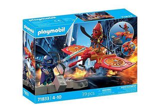 Playmobil - Heroes: Hero Drone Fight with Evil Ninja (71833) / Toys