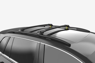 Μπάρες Οροφής Αυτοκινήτου Turtle Roof Rails Air1 (1001-0606) Αλουμινίου Μαύρες | Pancarshop