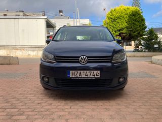 Volkswagen Touran 2012 5+2 Θέσεις ΑΡΙΣΤΟ - ΠΑΝΟΡΑΜΙΚΗ ΟΡΟΦΗ-thumb-1