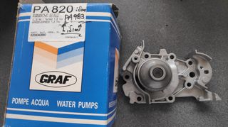αντλια νερου για Dacia , Nissan , Renault , με γνησιο κωδικο : 8200042880 , Graf : PA820 , Graf : Pa983