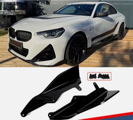 BMW SERIES 2 G42  BMW SERIES M G87 M2 22- SIDE SKIRT SPLITTERS TYPE M PERFORMANCE / ΠΛΑΙΝΑ SPLITTER