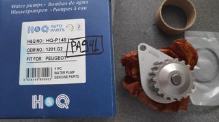 αντλια νερου για Peugeot , Citroen , με κωδικο : 1201G2 , Graf : PA941
