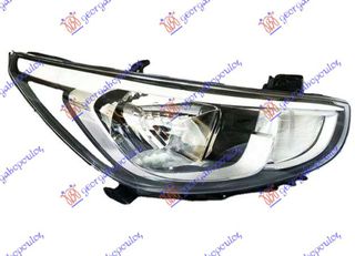 Φανάρι Εμπρός Ηλεκτρικό (H4) (92102-1R740) Δεξί  για HYUNDAI ACCENT 14-18 (EXPORT TYPE)