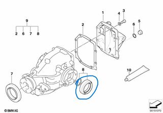 ΤΣΙΜΟΥΧΑ ΔΙΑΦΟΡΙΚΟΥ / ΗΜΙΑΞΟΝΙΟ BMW Ε81 Ε82 E87 Ε88 Ε46 E90 E92 Ε93 Ε39 Ε60 Ε83 Ε84 Ε53 ''BMW Βαμβακάς''-thumb-4
