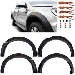 Προεκτάσεις θόλου τροχού φτερού Medium LIGHT για Ford Ranger T7 T8 15-22