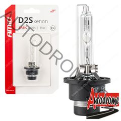 Amio - ΑΝΤΑΛΛΑΚΤΙΚΗ ΛΑΜΠΑ ΧΕΝΟΝ BASIC D2S 12V 6.000k 35W BLISTER CARD - 1 ΤΕΜ. (03861/AM)