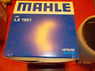 ΦΙΛΤΡΟ ΑΕΡΟΣ BMW Ε87 Ε90 E84 LX1651 / MAHLE ''BMW Bαμβακας''-thumb-1