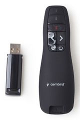 Gembird WP-L-12 remote control IR Wireless Projection screen Press buttons-thumb-2