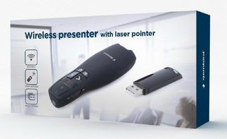 Gembird WP-L-12 remote control IR Wireless Projection screen Press buttons-thumb-4