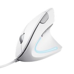 TRUST VERTO ERGO MOUSE - WHITE / Computers