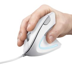 TRUST VERTO ERGO MOUSE - WHITE / Computers-thumb-3