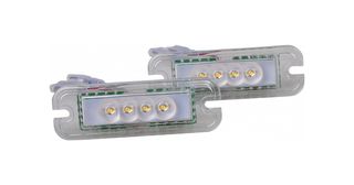 Carro 292047 Led Φαναράκια Πινακίδας Για Mercedes-Benz G-Class/W463 2004-2015  G55/G65 Amg  Ζευγάρι 2 Τεμάχια