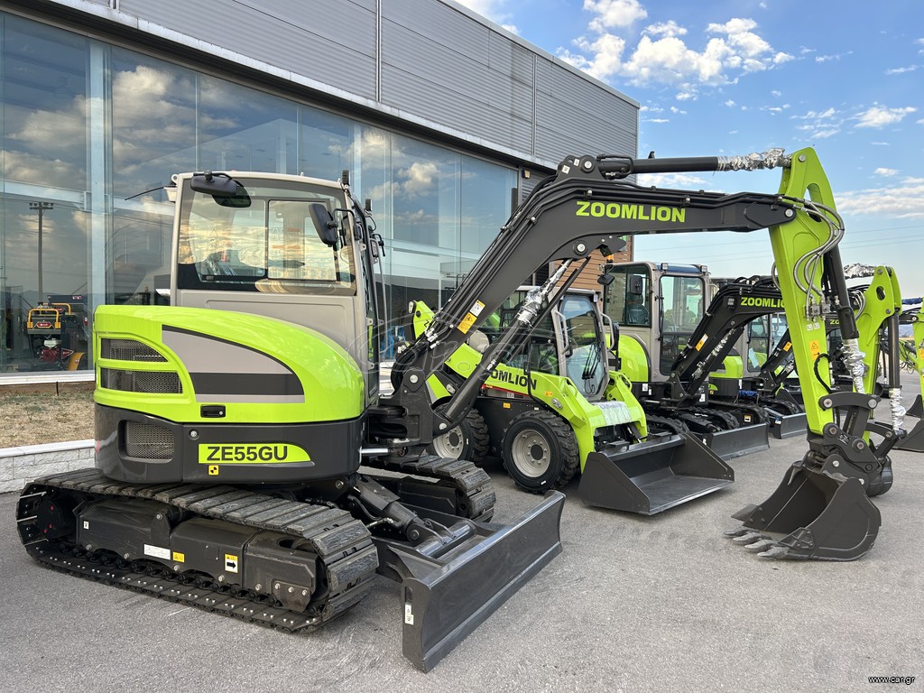 Εκσκαφάκι (διαβολάκι) Sany 2026 ZE55GU 5.800kg Kubota Κινητήρα ***TruckCrane***