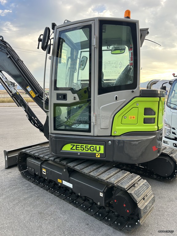 Εκσκαφάκι (διαβολάκι) Kobelco 2026 ZE55GU 5.800kg Kubota Κινητήρα ***TruckCrane***