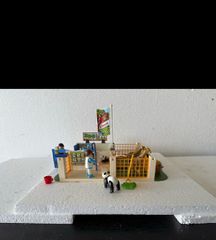 Playmobil 4009 Ζωολογικός Κήπος / Κτηνιατρείο Σετ • Άριστη Κατάσταση