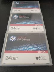 3 Καινούργια HP Data Cartridges DDS3 24GB C5708A