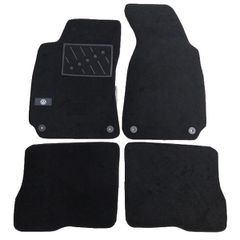 Πατάκια αυτοκινήτου μοκέτα μαύρη για VW PASSAT B5 (1996 – 2005)