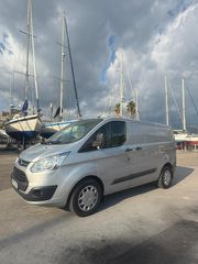 Ford Transit Custom 2017 2 ΠΌΡΤΕΣ ΠΛΑΙΝΕΣ-EURO6-CRUISE CONTROL-thumb-3