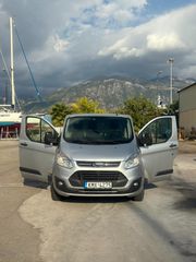 Ford Transit Custom 2017 2 ΠΌΡΤΕΣ ΠΛΑΙΝΕΣ-EURO6-CRUISE CONTROL-thumb-8