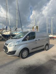 Ford Transit Custom 2017 2 ΠΌΡΤΕΣ ΠΛΑΙΝΕΣ-EURO6-CRUISE CONTROL-thumb-5