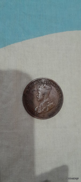 ΟΝΕ PENNY 1917 , AUSTRALIA