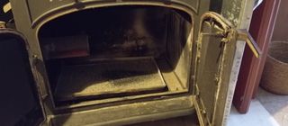 Ξυλοσομπα μαντεμενια που καιει και πελλετ