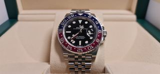 Rolex GMT-Master II 126710BLRO 2022 Pepsi Full Set αφορετο ,μερικα stickers ετος 2022...18600 ευρω