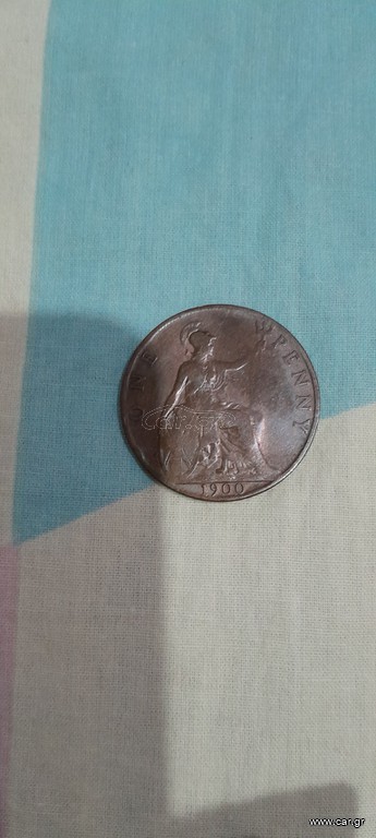 ONE PENNY 1900 , GR. BRITTAIN