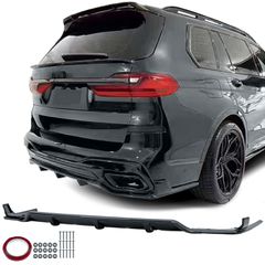 Heckdiffusor Performance Schwarz Glanz passend für BMW X7 G07 ab 2019