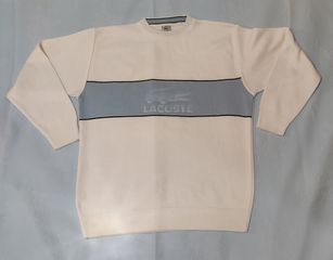 Πωλείται άσπρη ανδρική μάλλινη μπλούζα