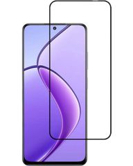 Full Glue Tempered Glass 5D for Realme 12 Black frame