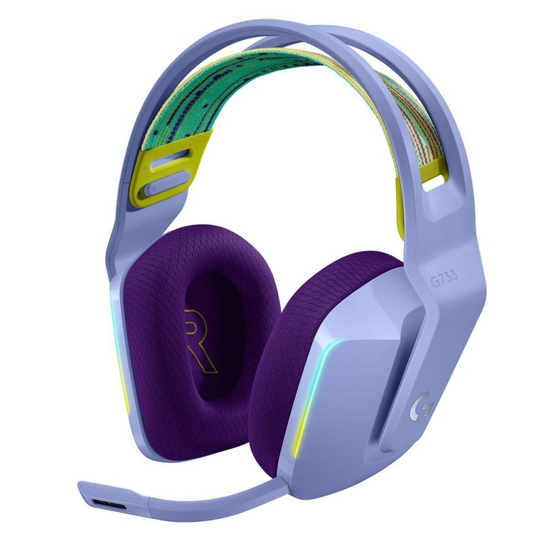 Logitech - G733 LIGHTSPEED Headset - LILAC - 2.4GHZ / Electronics