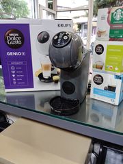 Krups Genio S Καφετιέρα για Κάψουλες Dolce Gusto Πίεσης 15bar Γκρι