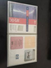 2 x HP DLT IIIXT Data Cartridges C5141A 30GB