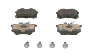 Bosch 0 986461769 – Πίσω Τακάκια Φρένων – VW Golf IV / Bora / New Beetle, Audi A3 8L, Skoda Octavia I, SEAT Leon 1M
