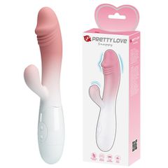PRETTY LOVE Snappy rabbit silicone pink vibrator