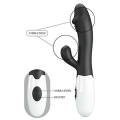 Pretty Love Snappy Rabbit Vibrator BLACK-thumb-7