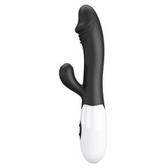 Pretty Love Snappy Rabbit Vibrator BLACK-thumb-4