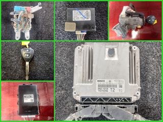 Εγκέφαλος + Κίτ ECU  TOYOTA AURIS   06-2012   0281015361 / 89661-02Τ20,  89780-02040,  45020-0203 / 2659-3453,  89690-02010,  82730-02150-A