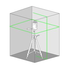 METRICA ΑΛΦΑΔΙ LASER FLASH GREEN 360° ΠΡΑΣΙΝΗ ΣΕΣΜΗ 40M (61435)