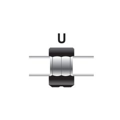 YATO ΜΗΤΡΑ U 18MM (ΓΙΑ YT-21735) ΥΤ-217403 (200217403)