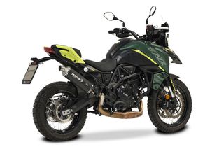 Εξάτμιση Τελικό Hp Corse SP-2 350 TITANIUM Black  Benelli TRK 702 X 2023 - 2025