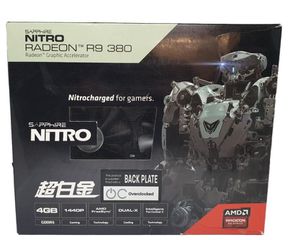 Sapphire Nitro R9 380 w/ Back Plate 4 GB