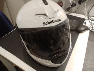 Schuberth C3 Pro Λευκό Flip-Up 1570gr - size L 58-59