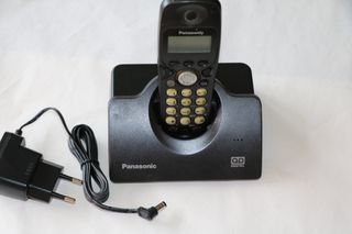 Ασύρματο τηλέφωνο σταθερής τηλεφωνίας μεταχειρισμένο σε άριστη κατάσταση Panasonic KX