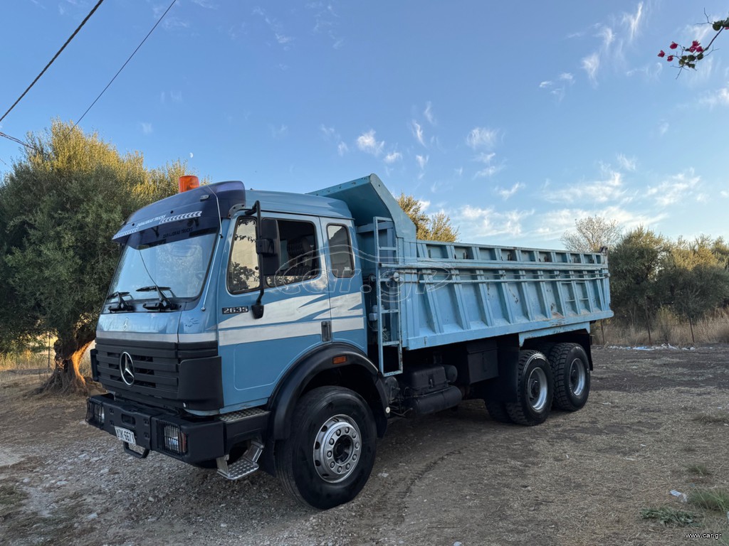 Ανατροπή Mercedes-Benz 1995 2635sk Με 185.000 km πραγματικά