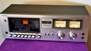 Toshiba Aurex Kassette Deck PC-X10 Gebraucht Retro 1980s Metall Band