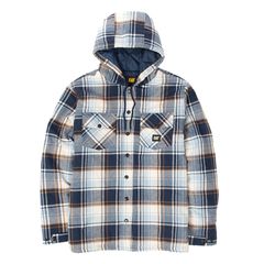 CAT OVERSHIRT ΠΟΥΚΑΜΙΣΟ ΕΡΓΑΣΙΑΣ ΕΝΙΣΧΥΜΕΝΟ ΜΕ ΕΠΕΝΔΥΣΗ ΧΡΩΜΑ ΜΠΛΕ Νο S-3XL ( 1040045 )